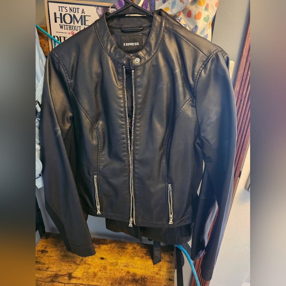 Express Faux Leather Jacket